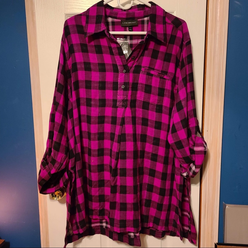 Lane Bryant light flannel size 14/16